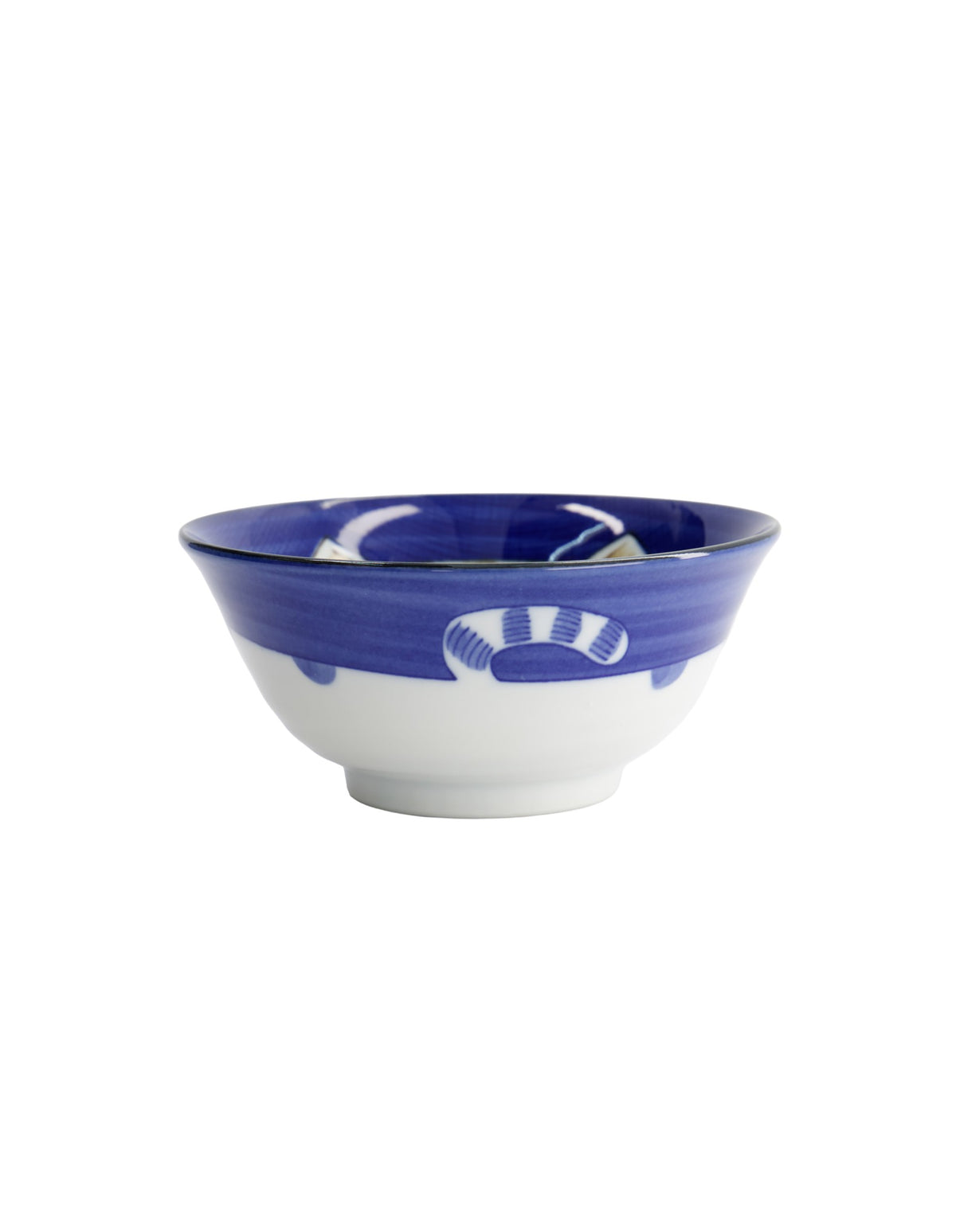 Tokyo Design Studio  Kawaii Neko Cat Tayo Bowl 15x7cm Blue