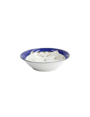Tokyo Design Studio  Kawaii Neko Cat Bowl 16.5x5cm Blue