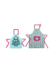 Maxwell & Williams Tis The Season Santa & Me Apron Set of 2 Gift Boxed