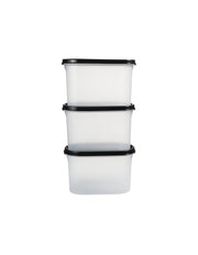 Tupperware Modular Oval Dry Food Container Set of 3 Gift Boxed