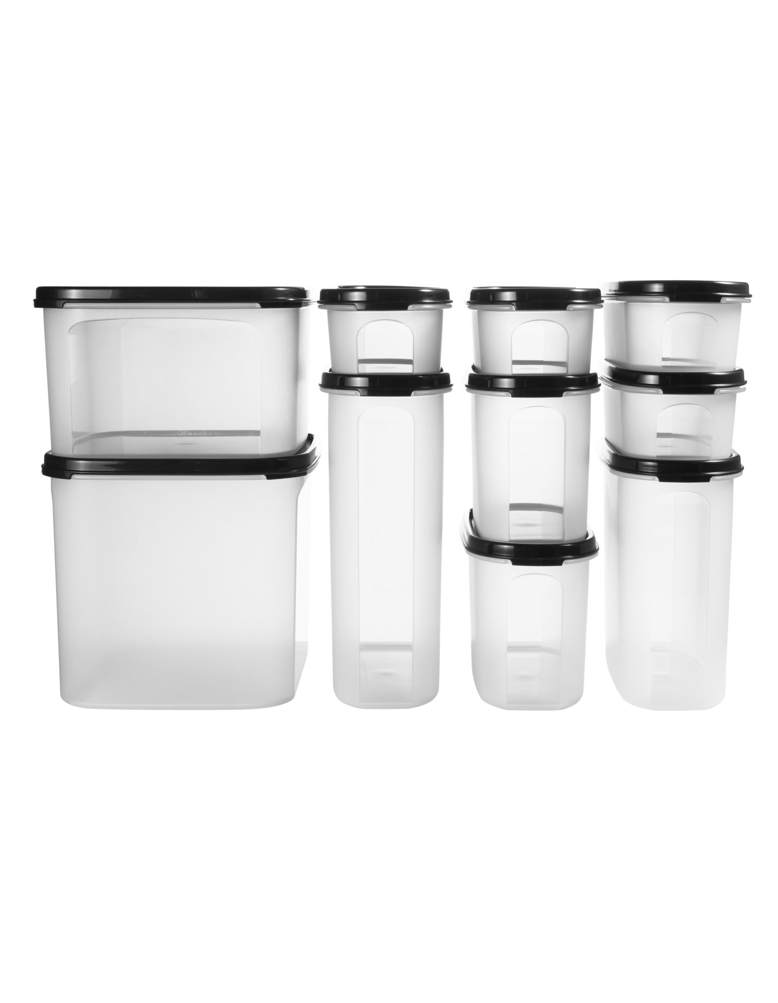 Tupperware Modular Dry Food Container Set of 10 Gift Boxed