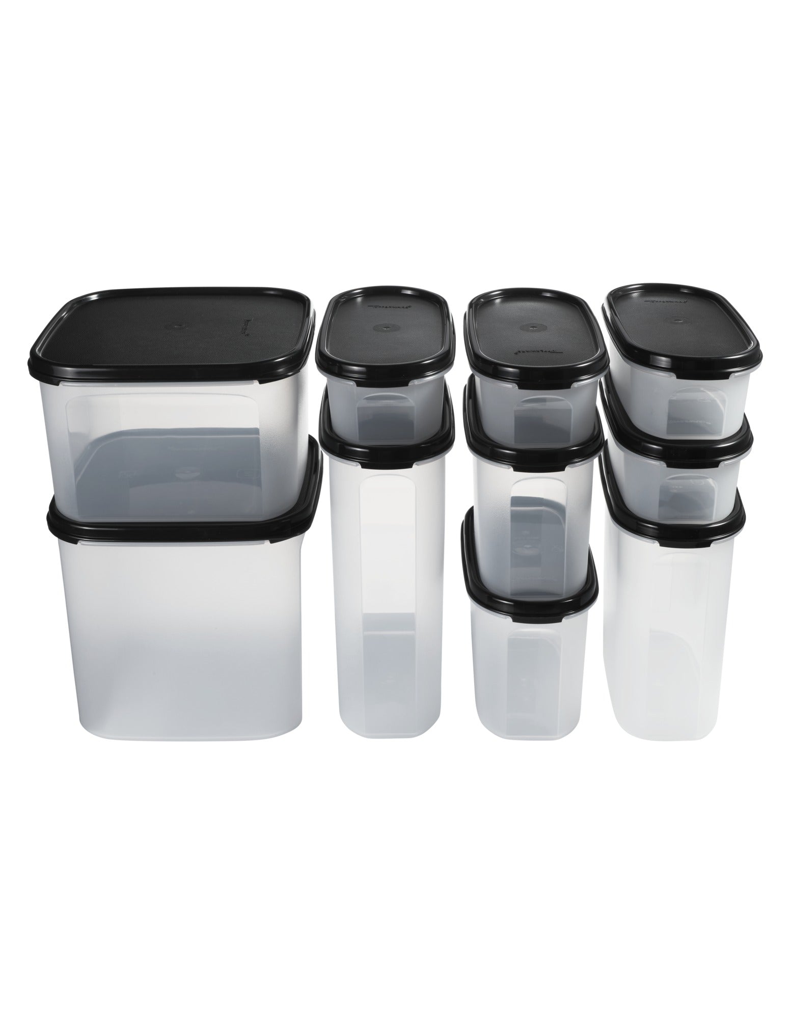 Tupperware Modular Dry Food Container Set of 10 Gift Boxed