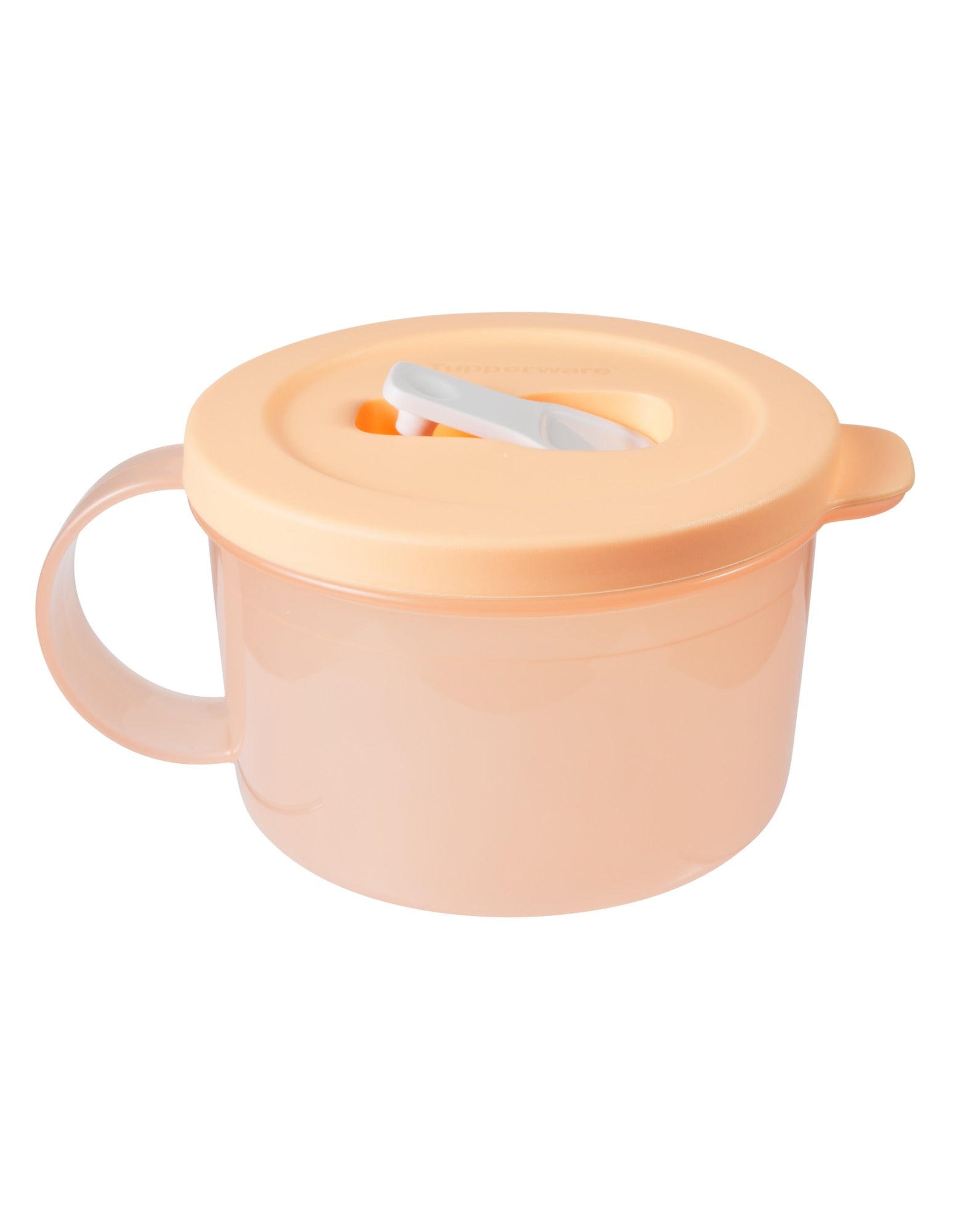 Tupperware Microwavable On-The-Go Mug 460ML Orange