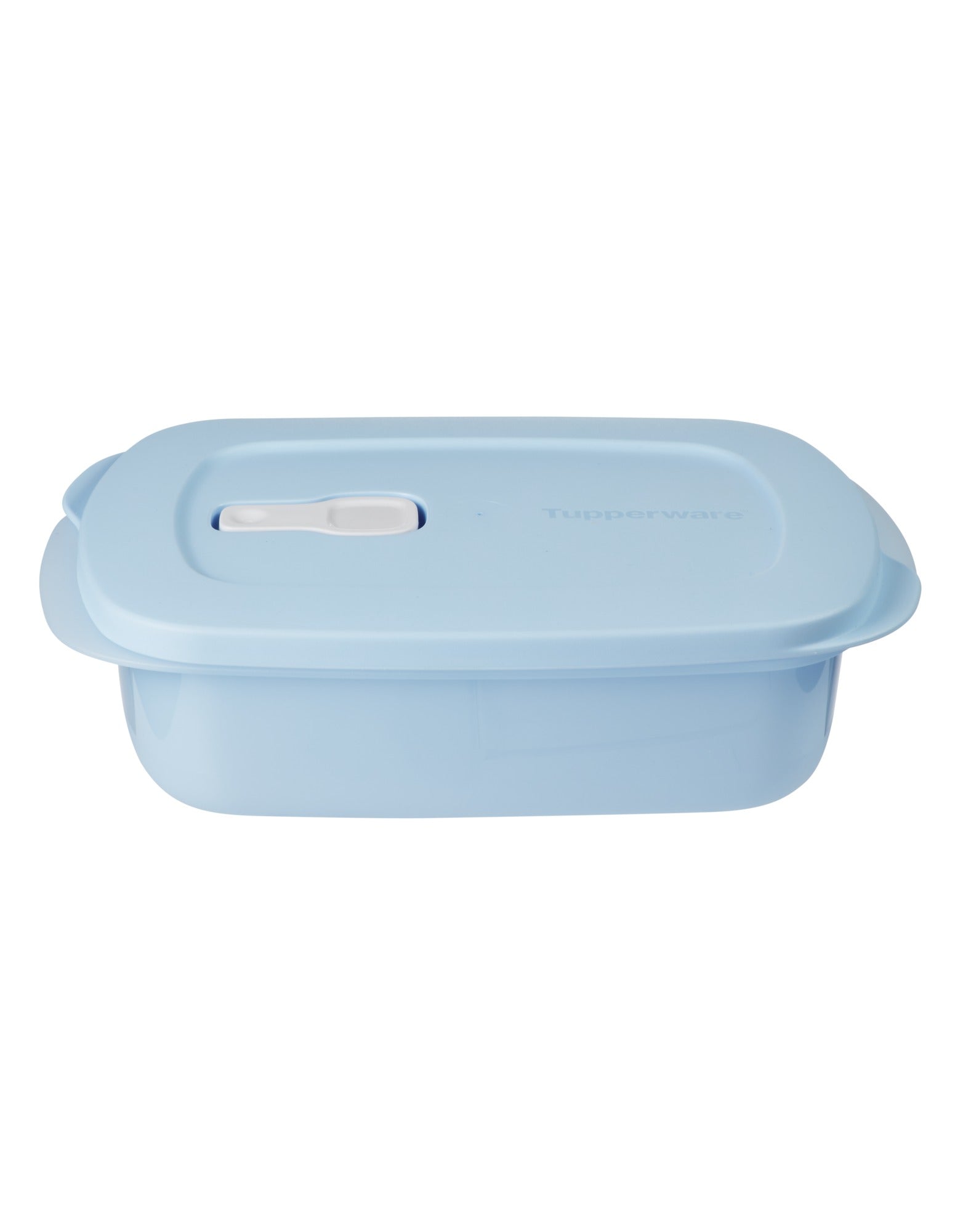 Tupperware Microwavable Rectangle Food Container 1L Blue