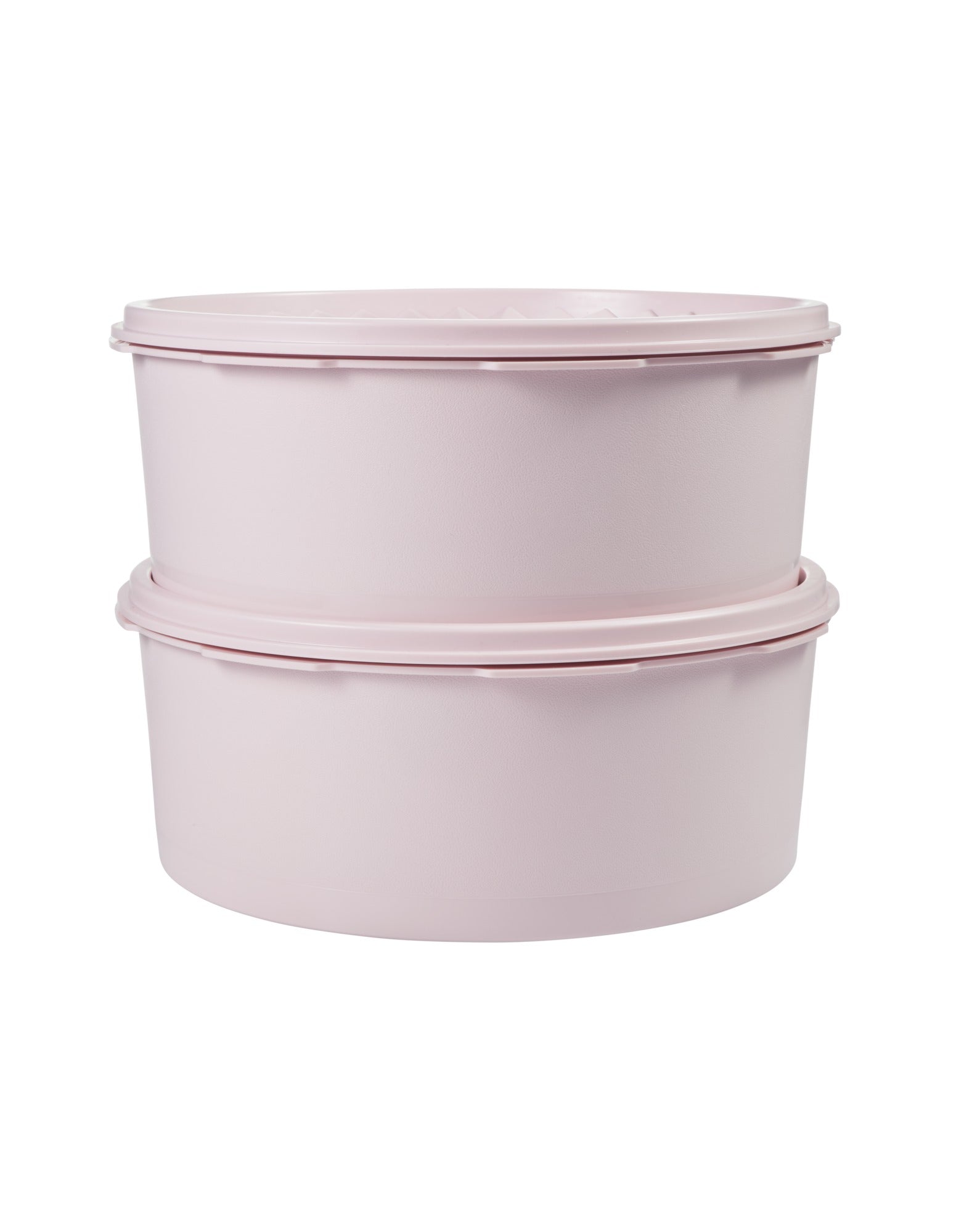 Tupperware Heritage Canister Set of 2 1.8L Pink