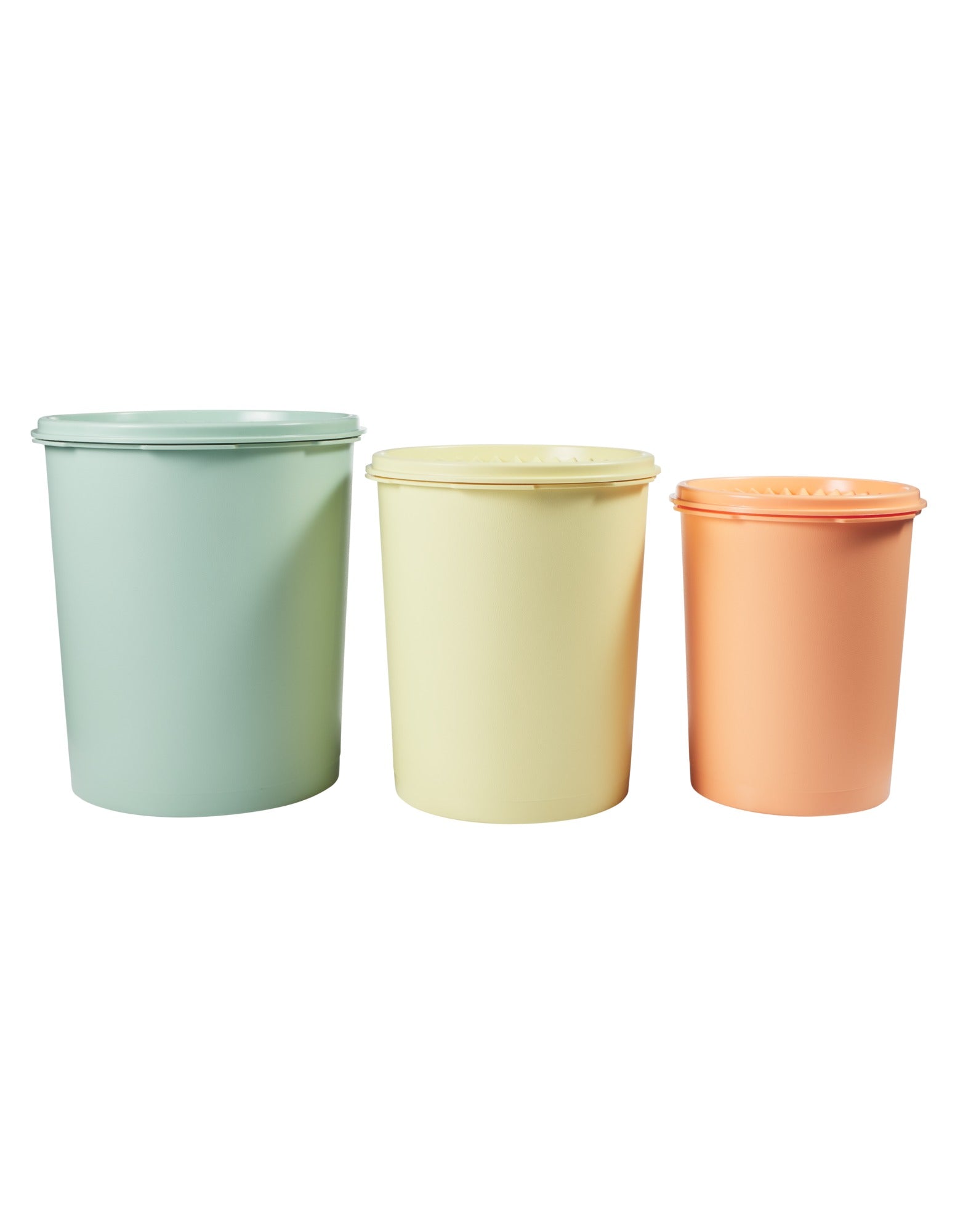 Tupperware Heritage Canister Set of 3 1.2L / 1.8L / 2.7L