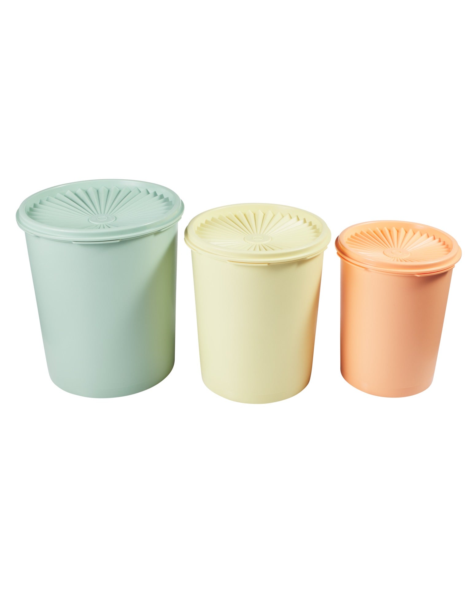 Tupperware Heritage Canister Set of 3 1.2L / 1.8L / 2.7L