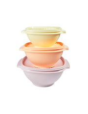 Tupperware Heritage Bowl Set of 3 860ML / 1.3L / 1.9L