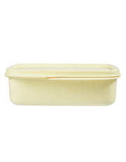 Tupperware Divided Square Lunch Box 550ML Yellow