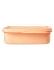 Tupperware Divided Square Lunch Box 550ML Orange