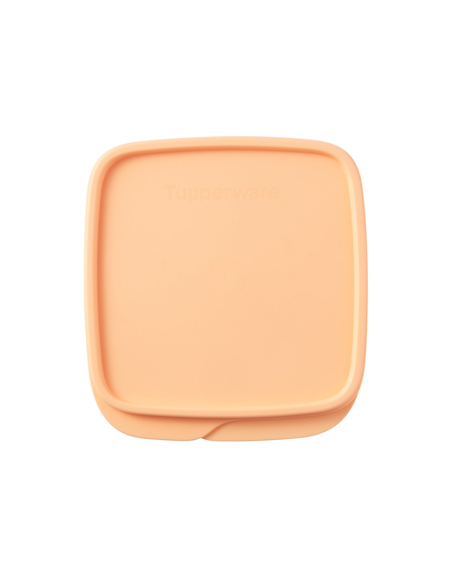 Tupperware Divided Square Lunch Box 550ML Orange