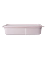 Tupperware Divided Rectangle Lunch Box 1L Pink