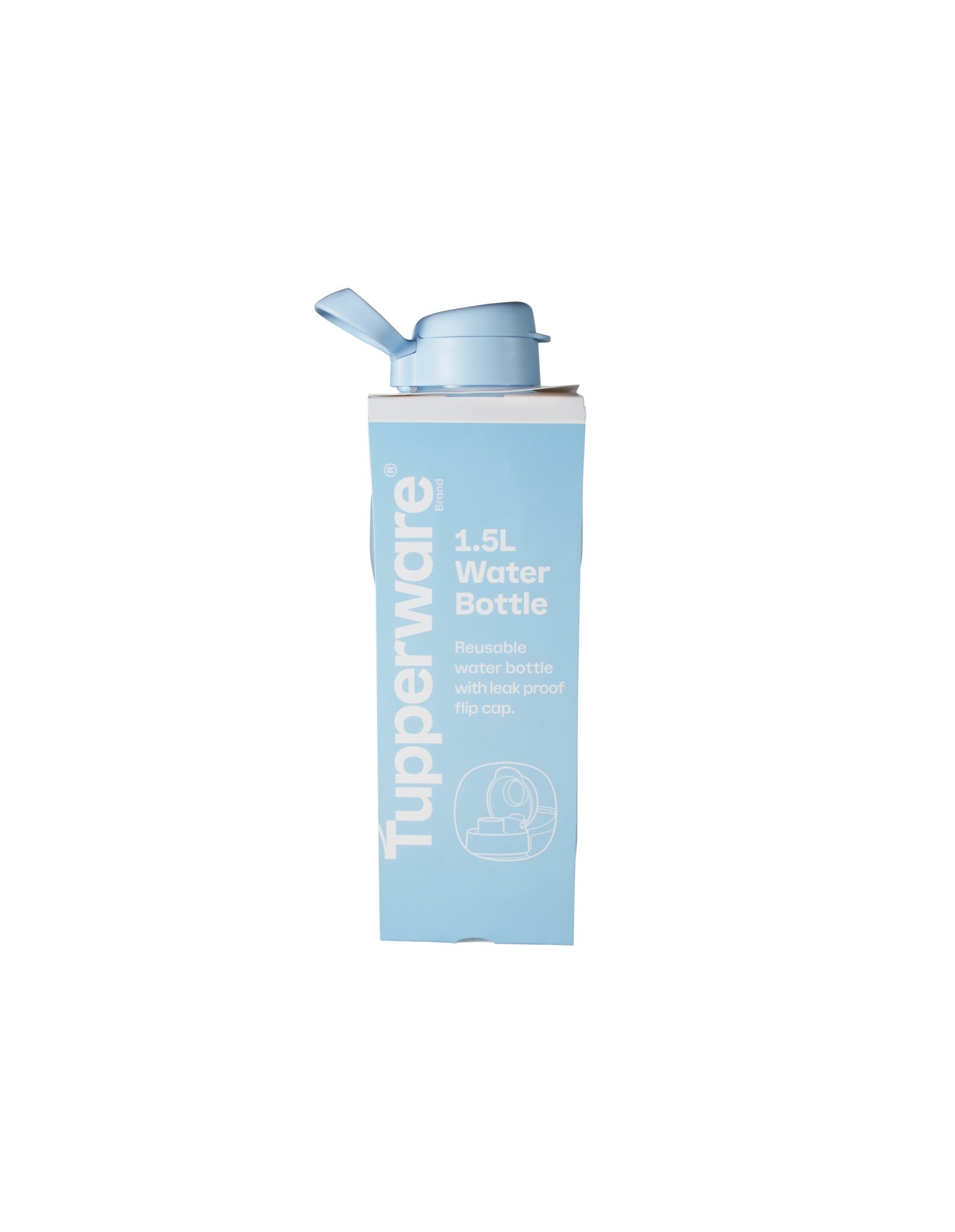 Tupperware Eco Water Bottle 1.5L Blue