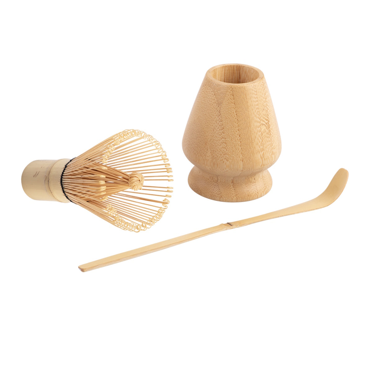 Teaology Bamboo 3 Piece Matcha Tea Whisk Set