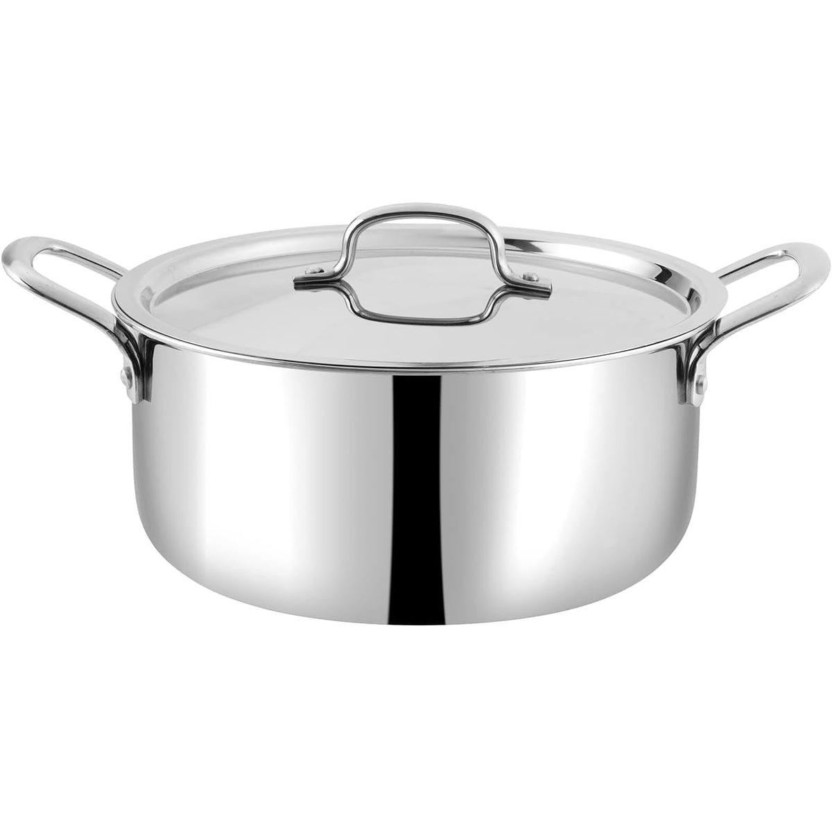 Vinod Stainless Steel Triply Casserole with Lid 30cm