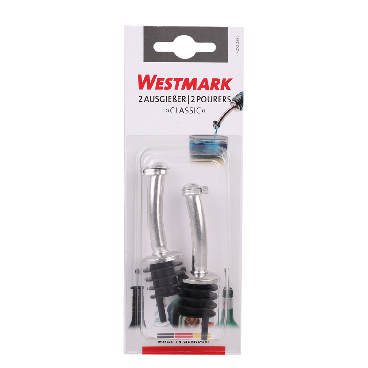 Westmark Deluxe Bottle Pourers Pack 2