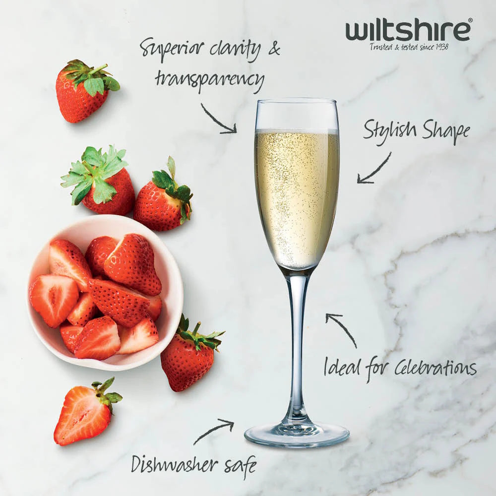 Wiltshire Classico Flute 160ml Set of 4
