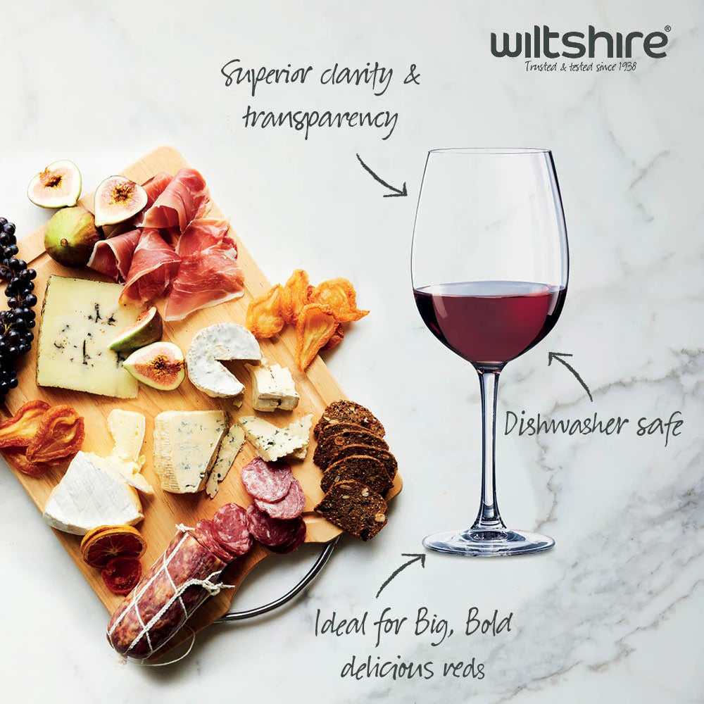 Wiltshire Classico Red Wine 470ml Set of 4