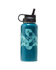 Wiltshire Stainless Steel Cold Hot Water Liquid Drinking Bottle 900ml - Green