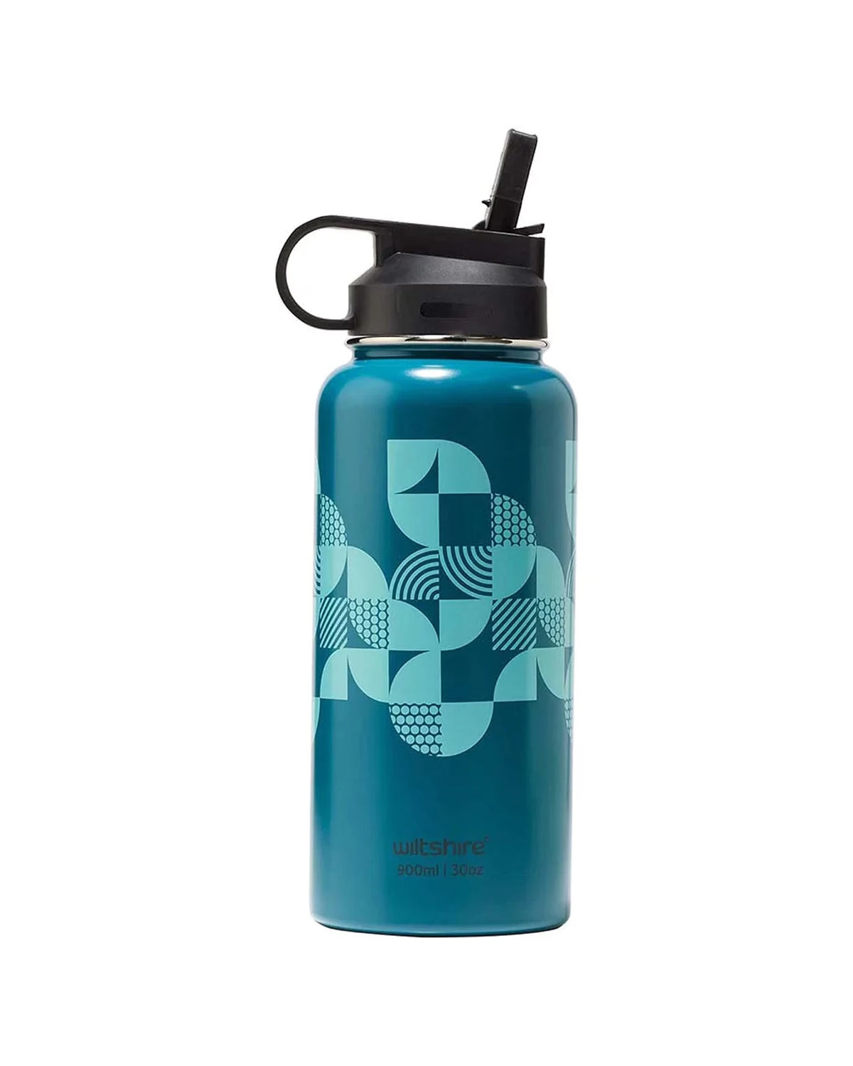Wiltshire Stainless Steel Cold Hot Water Liquid Drinking Bottle 900ml - Green