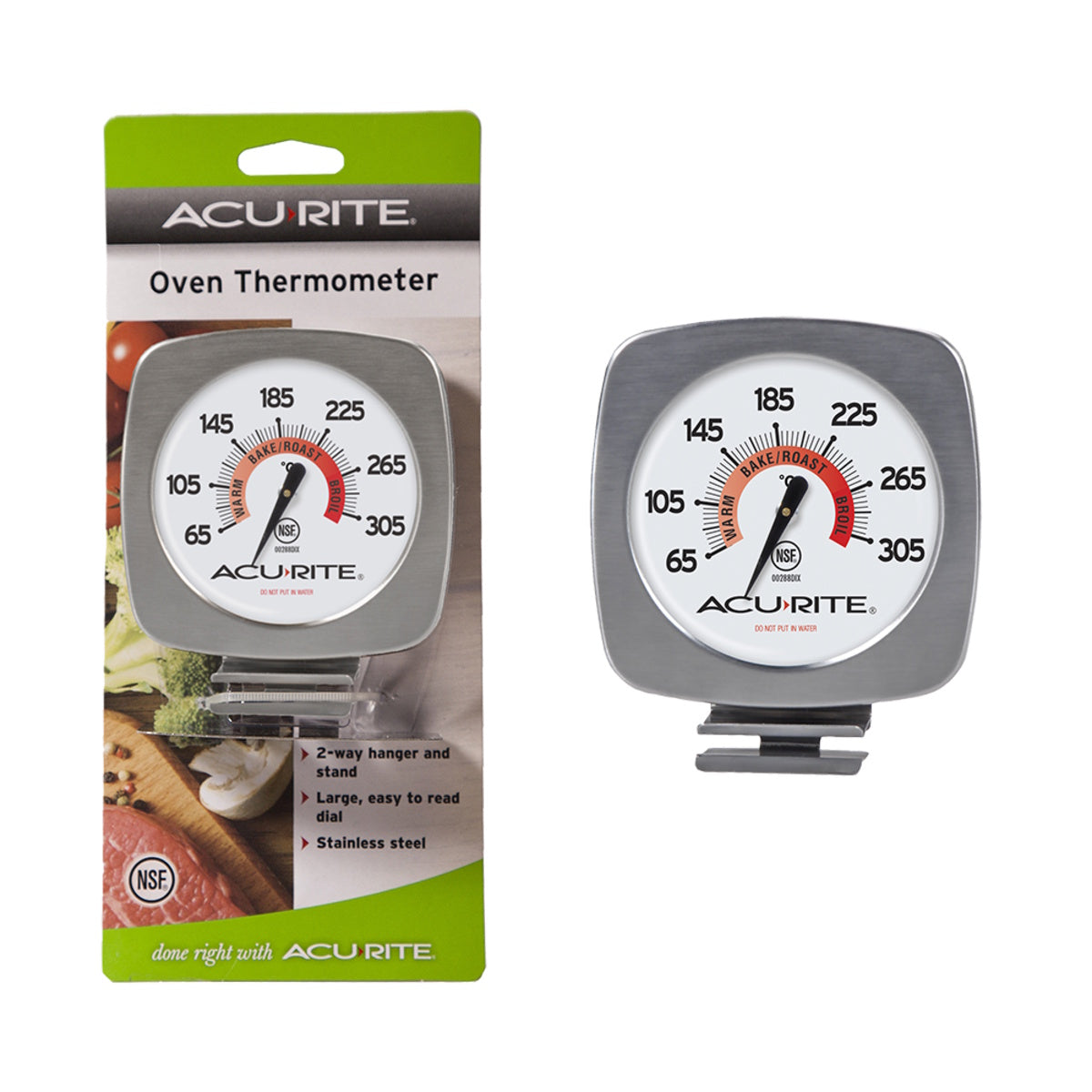 AcuRite Gourmet Oven Thermometer Celsius