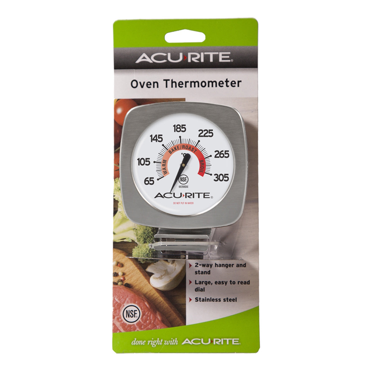 AcuRite Gourmet Oven Thermometer Celsius