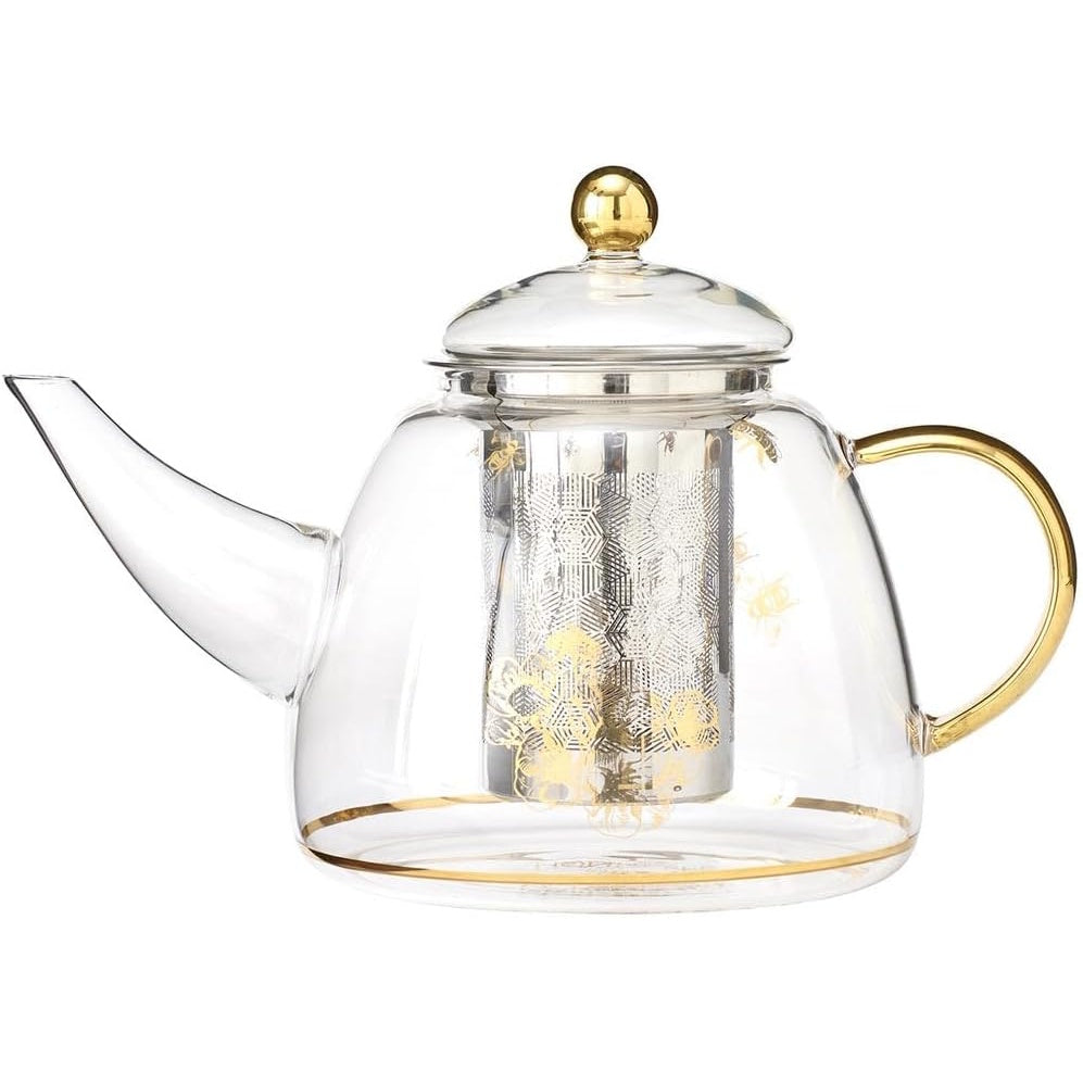 Ashdene Honey Bee Teapot with Metal Infuser