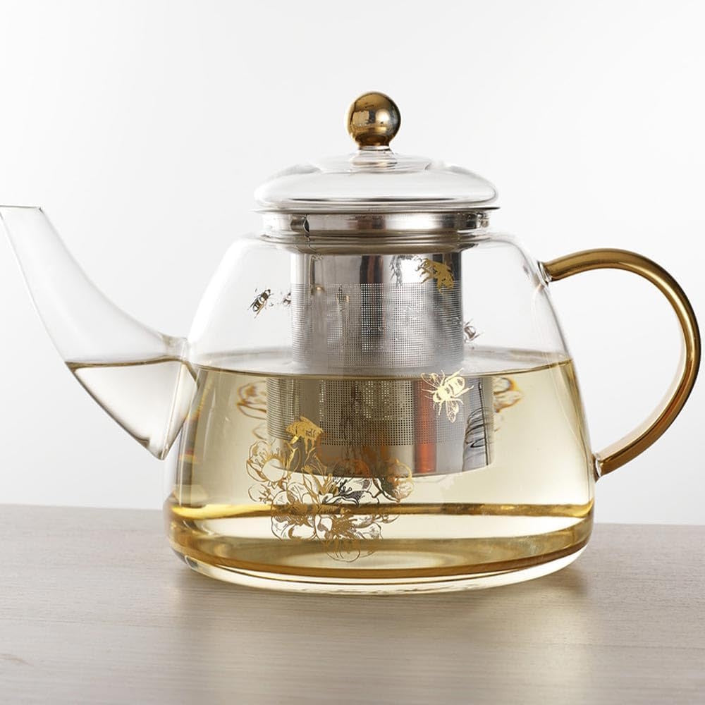 Ashdene Honey Bee Teapot with Metal Infuser
