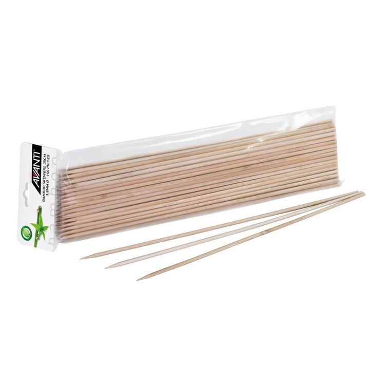 Bamboo Skewers 35cm - 100 piece pack