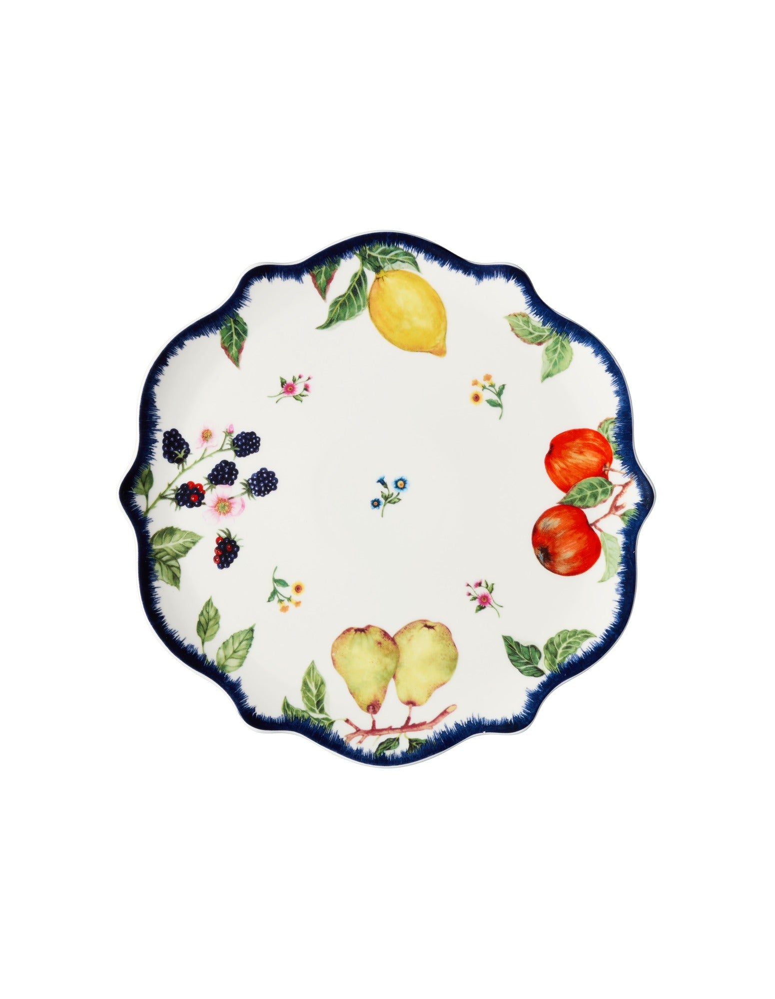 Casa Domani Frutta Scallop Footed Cake Stand 20cm Gift Boxed