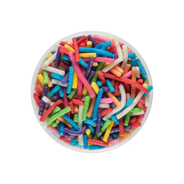 Over The Top Edible Bling Jimmies Sprinkles - Rainbow 60g