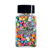 Over The Top Edible Bling Pastel Sequins - Mixed 55g