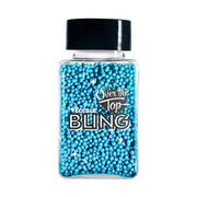 Over The Top Edible Bling Sprinkles - Sky Blue 60g