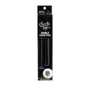 Over The Top Gourmet Food Pens Black 2pk set - Dual Tip