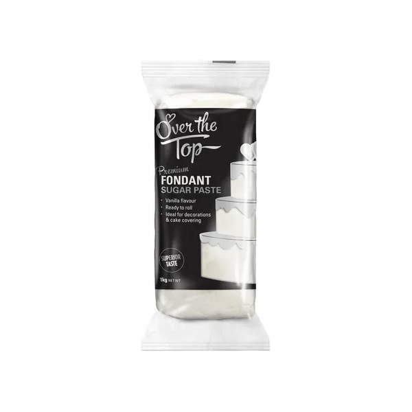 Over The Top White Premium Fondant 1kg
