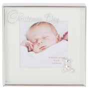 Russell Collections- Christening Day 3X3" Square Photo Frame 12x12x2.5cm